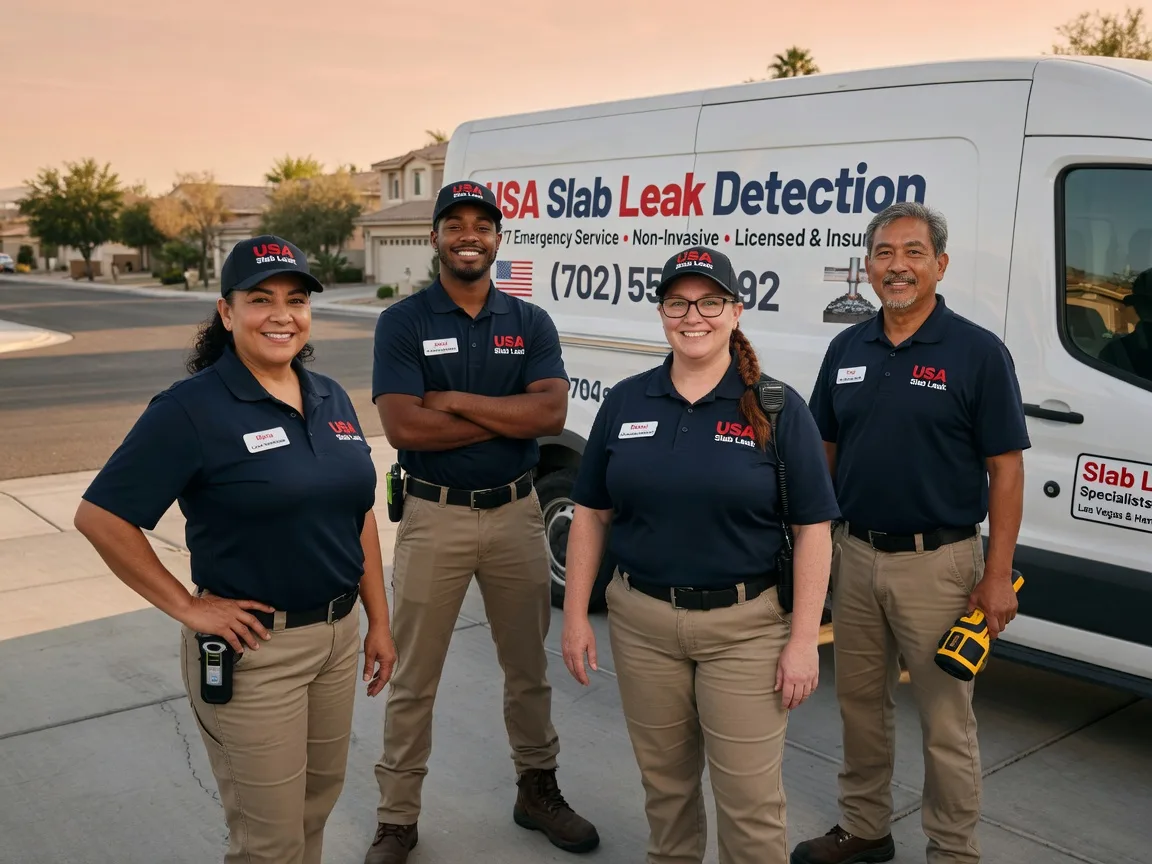 Slab Leak Repair company in Vaughnsville, OH