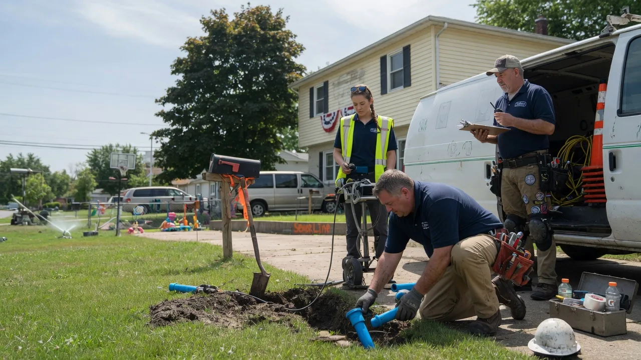 Slab Leak Repair in Vaughnsville, OH near me